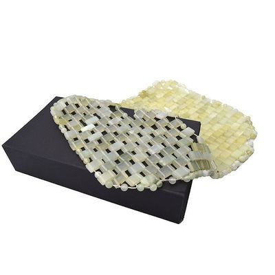 Masajeador facial natural antienvejecimiento Xiuyan Jade Ojo máscara de piedra de jade Jade máscara facial Jade máscaras para dormir herramienta de cuidado de la piel facial