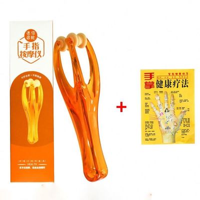Masaje de dedos tipo rodillo masaje articular para aliviar el dolor Gua Sha Dedo fino de alivio de la mano ácido tigre boca acupuntura clip de masaje