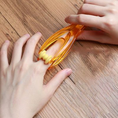 Masaje de dedos tipo rodillo masaje articular para aliviar el dolor Gua Sha Dedo fino de alivio de la mano ácido tigre boca acupuntura clip de masaje