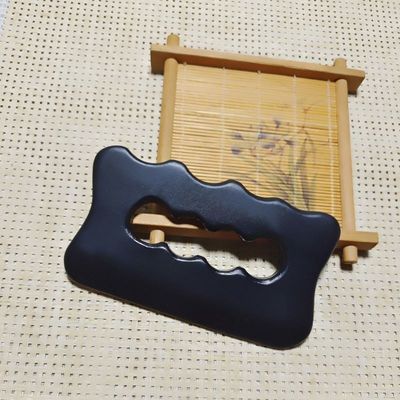 Tabla de Gua Sha de Piedra Bian de mano La herramienta de masaje perfecta para la salud del cuerpo