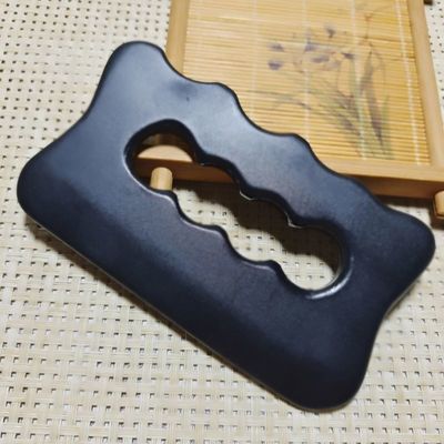 Tabla de Gua Sha de Piedra Bian de mano La herramienta de masaje perfecta para la salud del cuerpo