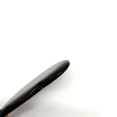 Masaje facial y raspado corporal 9.5*5*0.5 con piedra negra de obsidiana gua sha