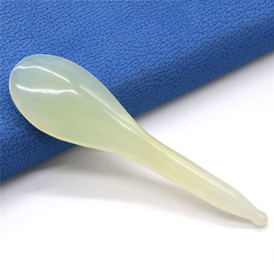 Mejore su experiencia de masaje con la herramienta y la pluma de cuchara de jade de Xiuyan Gua Sha certificada ISO9001