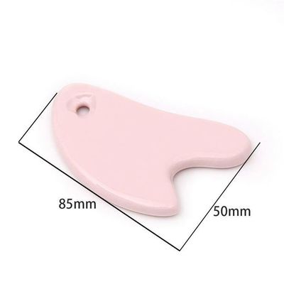 Herramienta de masaje corporal Cerámica Facial Gua Sha Tabla para el cuidado de la piel facial y tratamiento de acupuntura