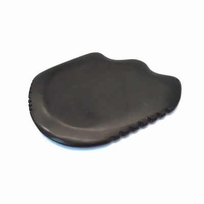 Masajista de estilo chino 2024 Piedra Bian Negro Facial Jade Guasha Gua Sha Escribido Herramienta de masaje para acupuntura SPA