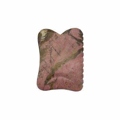 Herramientas de masaje corporal de estilo chino Mookaite para la belleza Guasha Piedra de desecho de cara Gua Sha Piedra Herramienta de masaje de terapia