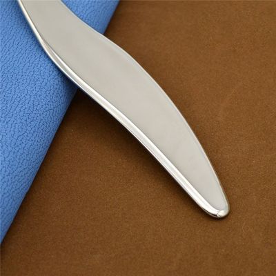 Acero inoxidable tablero de forma de pájaro Gua Sha para masaje corporal y masajeador Propiedades Iastm herramientas