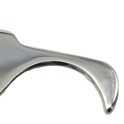 Masajista S en forma de acero inoxidable Gua Sha tabla para la espalda Meridiano raspado herramienta de masaje