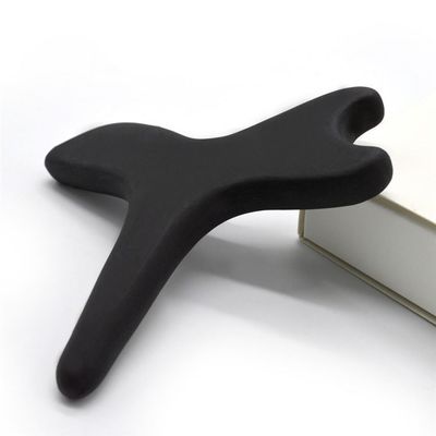 Masajista de cuerpo Triángulo Bian Piedra Masaje de pies Acupuntura Gua Sha Herramientas para resultados portátiles y duraderos