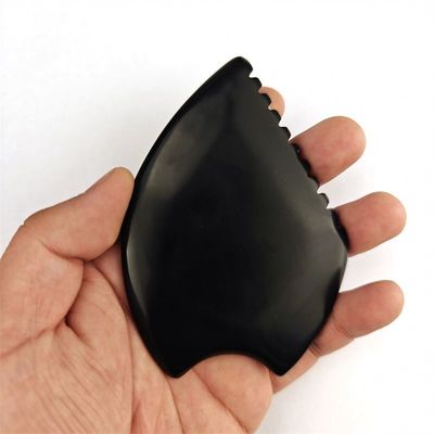 Herramienta de acupuntura facial Gua Sha Bian Piedra para masaje de cabeza y masaje facial