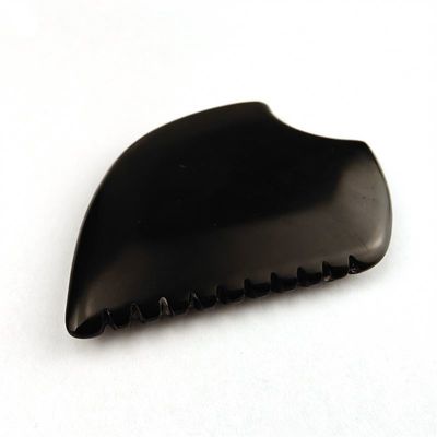 Herramienta de acupuntura facial Gua Sha Bian Piedra para masaje de cabeza y masaje facial