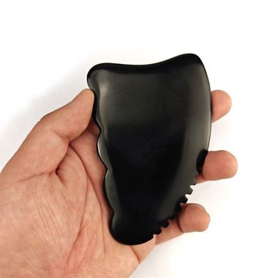 Fisioterapia por infrarrojos Piedra Bian Gua Sha Herramienta de masaje para mejorar la circulación y la desintoxicación