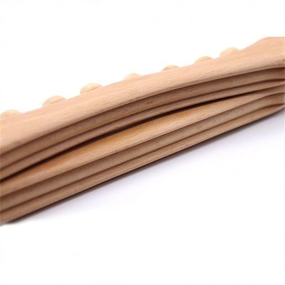 Bastón de masaje de raspado de Gua Sha de madera para movilización de tejidos blandos de todo el cuerpo y herramienta de masaje de dragado meridiano