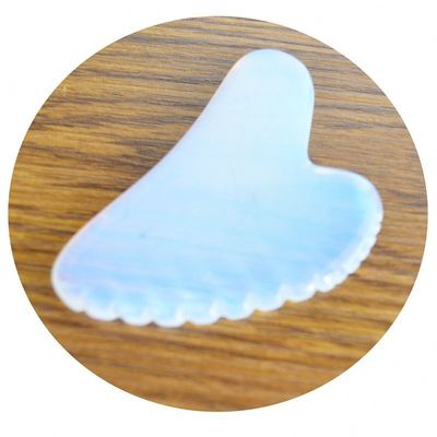 Cuadro opalita de Gua Sha para el cuidado de la piel facial y masaje corporal Cuidado de la salud