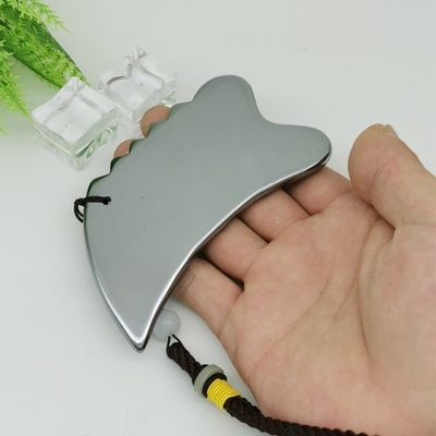 Tabla de raspado portátil de placa Gua Sha de terahercios personalizada para raspado y herramientas de masaje facial