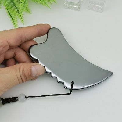 Tabla de raspado portátil de placa Gua Sha de terahercios personalizada para raspado y herramientas de masaje facial