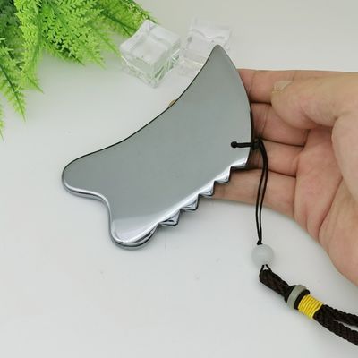 Tabla de raspado portátil de placa Gua Sha de terahercios personalizada para raspado y herramientas de masaje facial