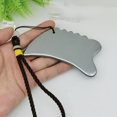 Tabla de raspado portátil de placa Gua Sha de terahercios personalizada para raspado y herramientas de masaje facial
