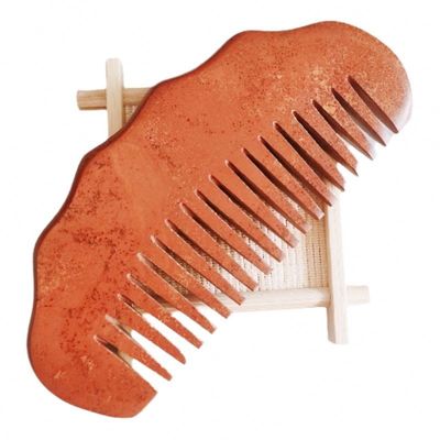 Cabeza Gua Sha herramienta de masaje cuero cabelludo Meridiano de dragado peine para la relajación y la revitalización