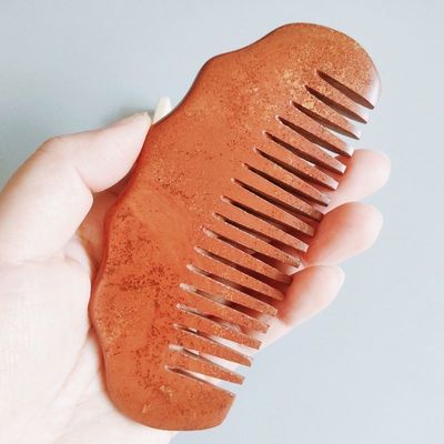 Cabeza Gua Sha herramienta de masaje cuero cabelludo Meridiano de dragado peine para la relajación y la revitalización