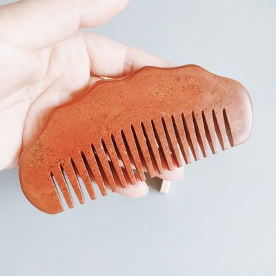 Cabeza Gua Sha herramienta de masaje cuero cabelludo Meridiano de dragado peine para la relajación y la revitalización