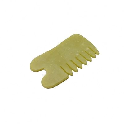 Cuidado de la salud del cuerpo Masaje Natural Xiu Yan Jade Stone raspado Guasha Peinado Cabello Facial Cuero cabelludo Gua Sha Cepillado Herramientas para la cabeza