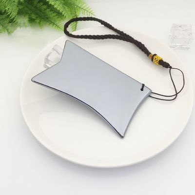 Terahertz Placa de raspado herramienta de masaje Gua Sha Guasha tabla para masajeador de cuerpo de espalda cuerpo con logotipo personalizado y plata