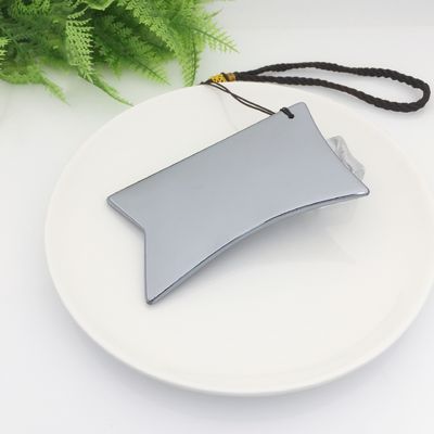 Terahertz Placa de raspado herramienta de masaje Gua Sha Guasha tabla para masajeador de cuerpo de espalda cuerpo con logotipo personalizado y plata