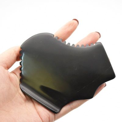 Personalizado Piedra Bian Guasha Masaje facial Gua Sha herramienta de tablero para el cuidado de la salud personal drenaje linfático