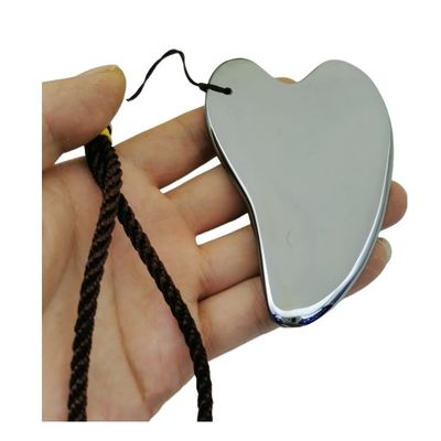 Terahertz Stone Gua Sha Herramienta de masaje facial 2024 Logotipo personalizado portátil para equipo de masaje corporal en forma de corazón