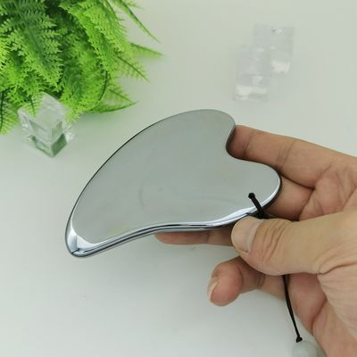 Terahertz Stone Gua Sha Herramienta de masaje facial 2024 Logotipo personalizado portátil para equipo de masaje corporal en forma de corazón