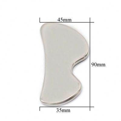 Experimente los beneficios de la placa de Gua Sha de acero inoxidable para la función corporal y la terapia efectiva