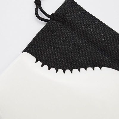 Masajista corporal de jade blanco personalizado Confortable Gua Sha Masaje facial herramienta de tabla para mejorar la circulación del cuerpo