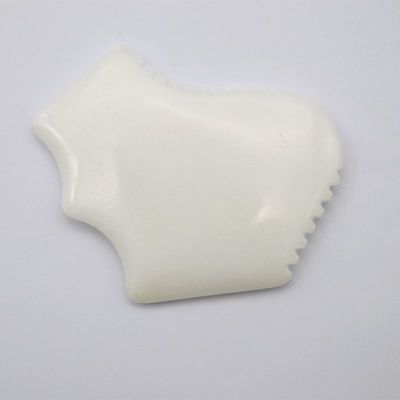 Masajista corporal de jade blanco personalizado Confortable Gua Sha Masaje facial herramienta de tabla para mejorar la circulación del cuerpo