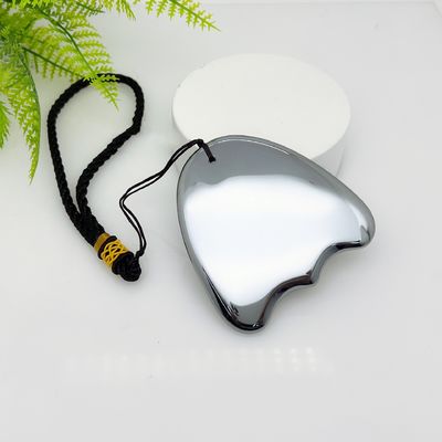 Logotipo personalizado DisponibleTerahertz Gua Sha Masaje Herramienta de raspado para el cuerpo Spa Belleza facial en forma de cola de pez