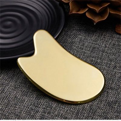 Certificado Sí Logotipo personalizado Disponible herramientas de tablero de cobre para el masaje facial herramientas de masaje facial para el masaje facial