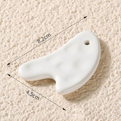 Experimenta los beneficios de la herramienta de cerámica Gua Sha Cuidado personal de la salud para masajes faciales y corporales