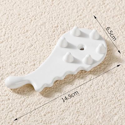Experimenta el poder curativo del peine de cerámica Gua Sha para masajes faciales y corporales