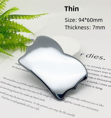 Terahertz Gua Sha Piedra para Cara Ojos Cuello Masaje Frío Caliente Tabla de desecho para aliviar el dolor y mejorar los músculos del cuerpo