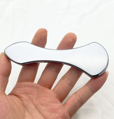 Logotipo personalizado disponibled Terahertz Gua Sha Jade Masajeador facial antienvejecimiento para aliviar las arrugas y relajar los músculos
