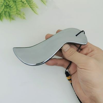 Spa de la piel masajeador de belleza facial de forma S Terahertz Gua Sha Masaje de raspado herramienta con logotipo personalizado disponible