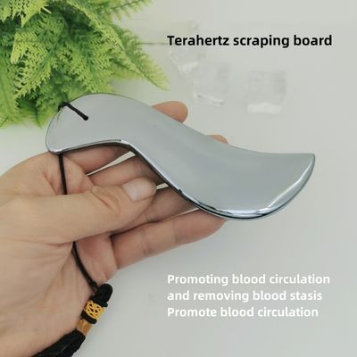 Spa de la piel masajeador de belleza facial de forma S Terahertz Gua Sha Masaje de raspado herramienta con logotipo personalizado disponible