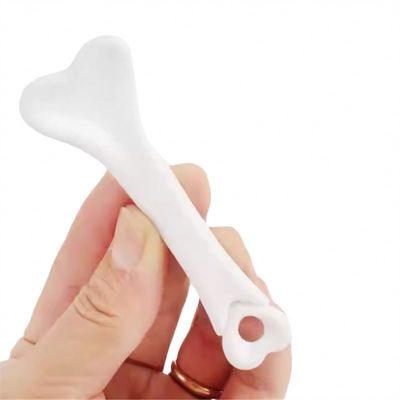 Meridianos faciales de cerámica blanca eficaces de dragado de palillo de acupuntura para herramientas de cuidado de la piel de los ojos