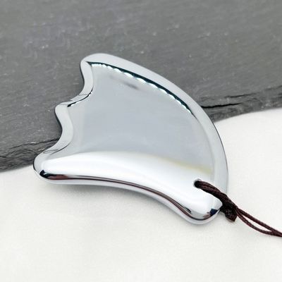 Masajeador facial forma de ala Terahertz placa de raspado Equipo de masaje corporal para tabla de masaje de levantamiento facial