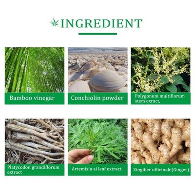 Limpieza natural profunda 10 almohadillas para los pies de jengibre y 10 láminas adhesivas para aliviar el estrés