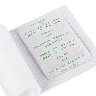 Función de masaje 10 almohadillas herbales Detox Parches para los pies para aliviar el estrés y el sueño profundo Rehabilitación de la terapia de suministros