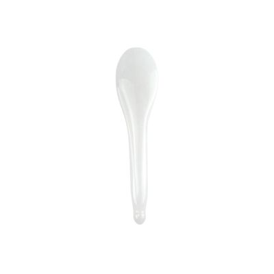 Producto de cuidado de la salud Polished White Jade Stick puntos de acupuntura de piedra Guasha Pen estilo chino masaje facial Gua Sha Stick