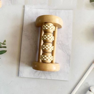 TheraFlow Foot Roller Masajista de pies portátil para combatir el dolor en los pies y la fascitis plantar