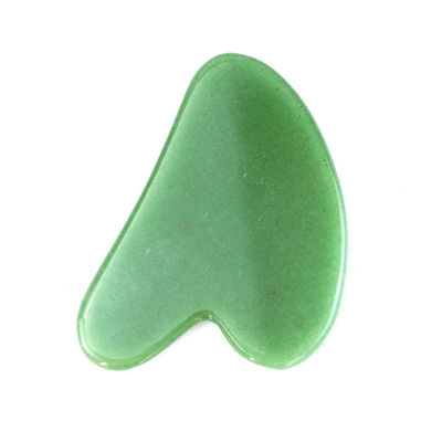 Logotipo personalizado DisponibleJade natural Gua Sha tabla de raspado para la belleza facial herramienta de masaje corporal Cuidado de la salud de la piel Spa
