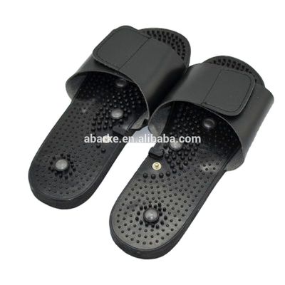 Zapatos de terapia de acupuntura de masaje de pies negros La solución definitiva para la salud del cuerpo
